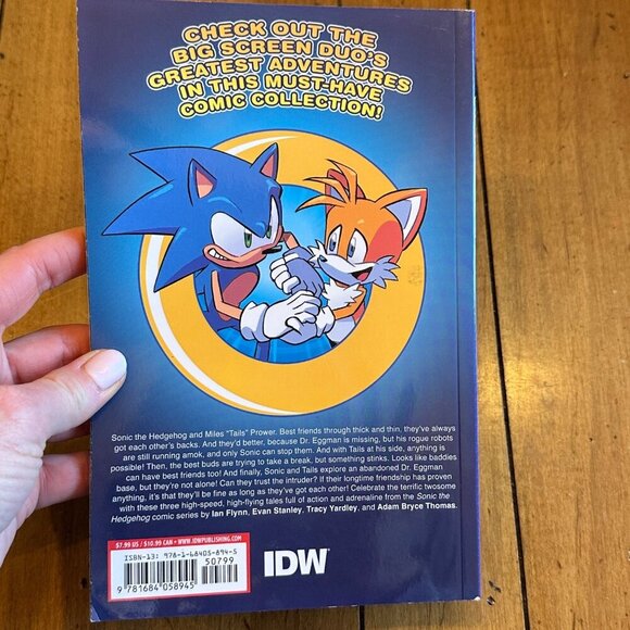 Sonic The Hedgehog Sonic and Tails Best Buds Forever Paperback Comic 2021 - Picture 5 of 13
